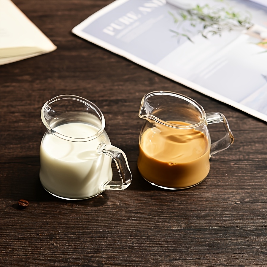 Barista Milk Jug - 2 adet Mini Cam Espresso Fincan
