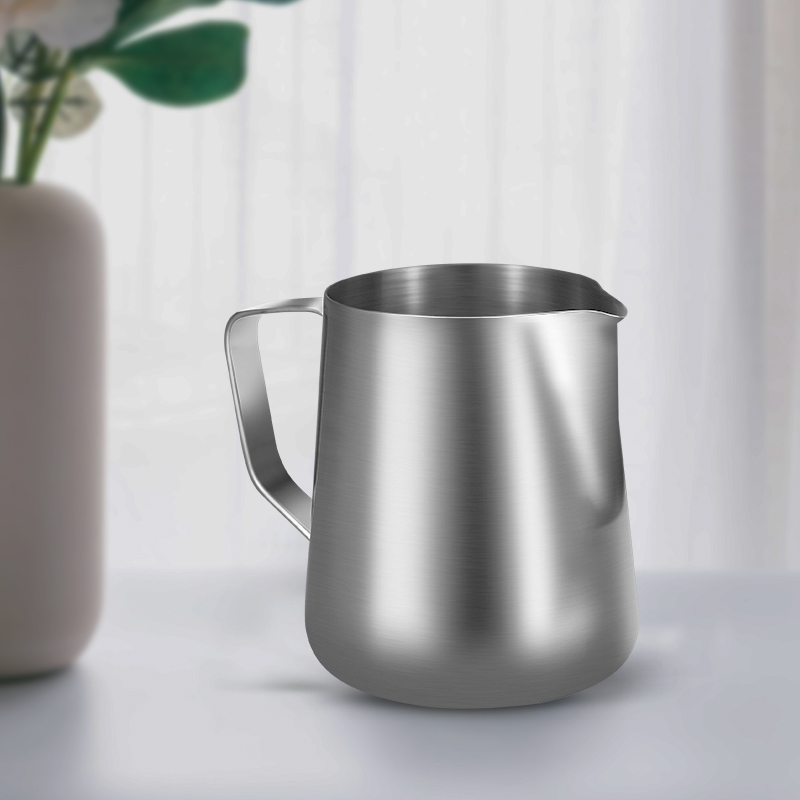 Barista Milk Jug - Paslanmaz Çelik Espresso Süt Köpürtücü Sürahi,