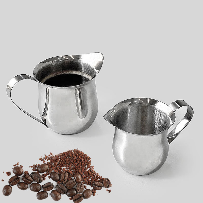 Barista Milk Jug - 2/3/5/7oz Kahve Süt Köpürtme Sürahisi Çelik
