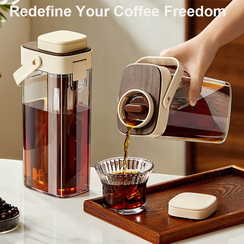 Coffee Tea Infusion - Soğuk Demleme Kahve Sürahisi Sızdırmaz Mühürlü