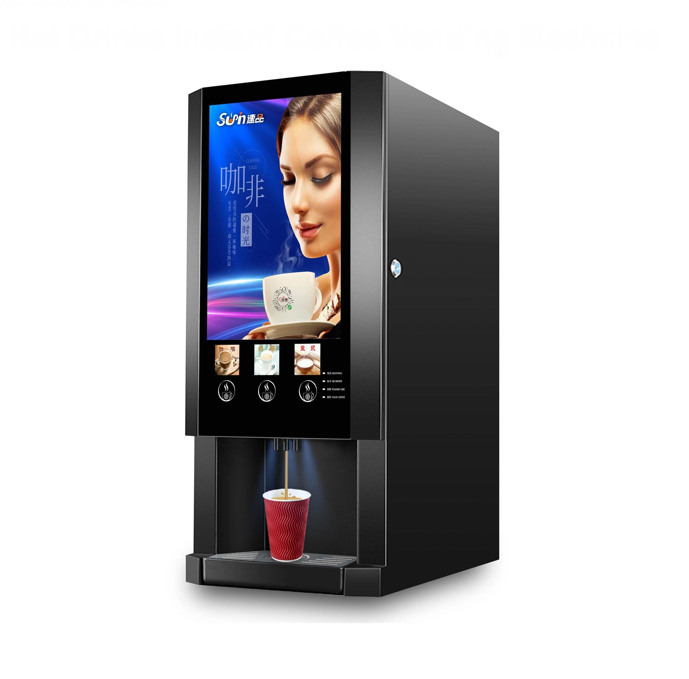 Coffee Tea Machine - E-30S Çok Satan Üç Çeşit İçecek