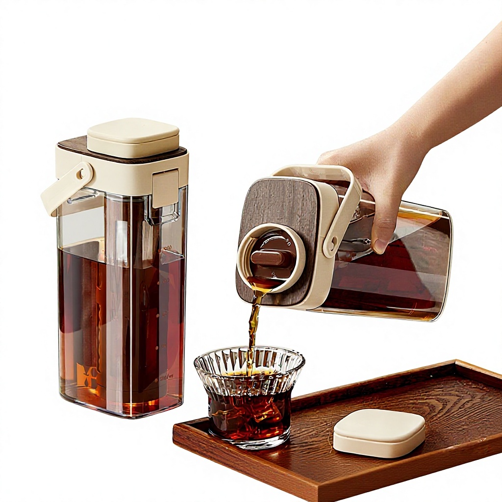 Tea And Coffee Kettle - Büyük Kapasiteli Soğuk Demleme Kahve Demliği