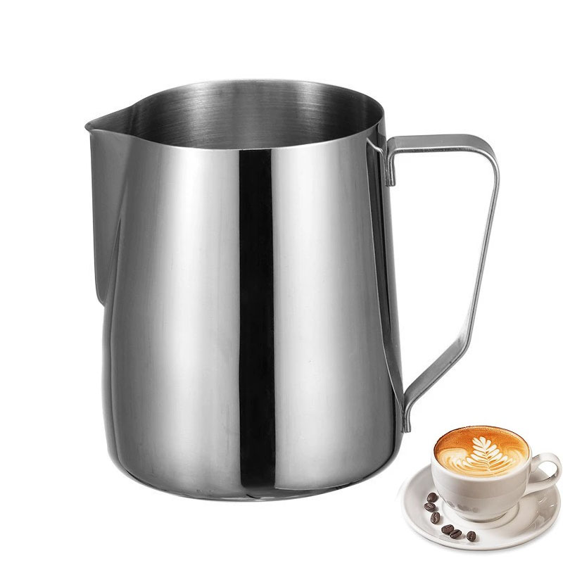Barista Milk Jug - 350/600/900ml süt köpürtme sürahisi paslanmaz çelik