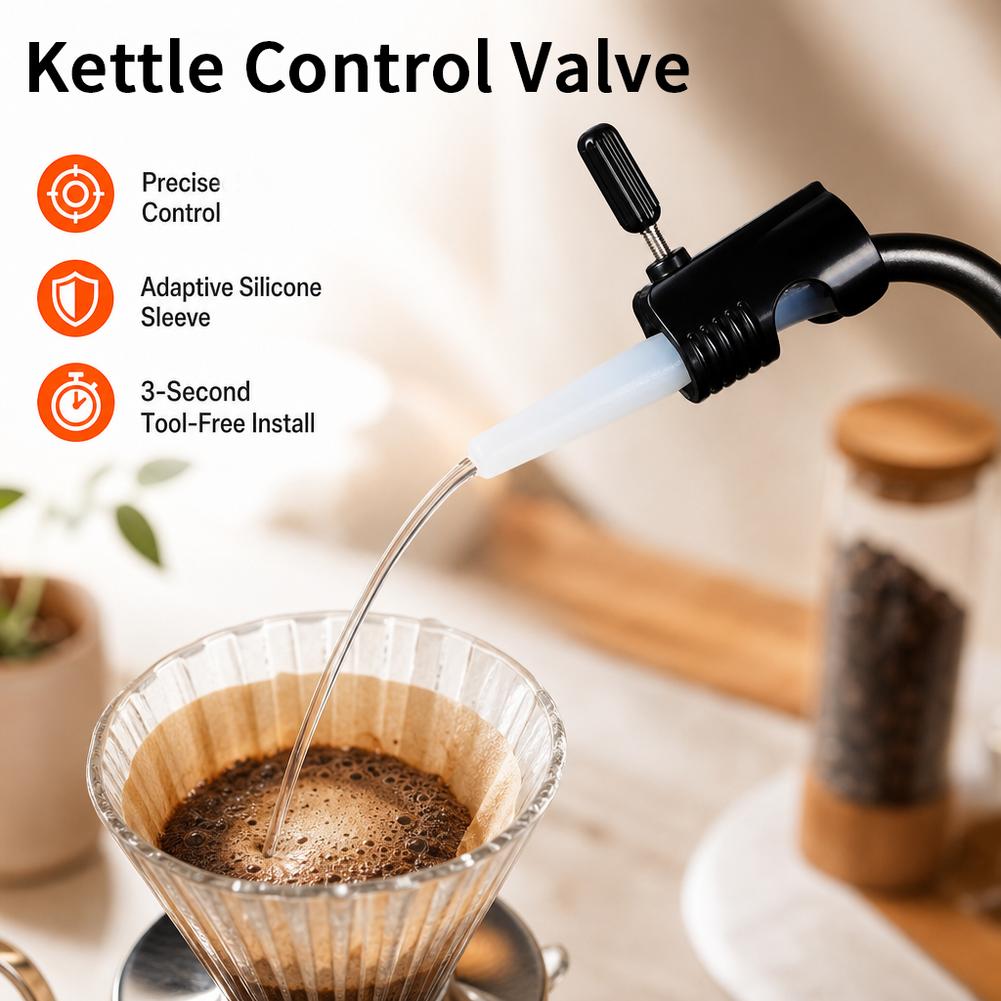 Tea And Coffee Kettle - Silikon Kılıflı Kahve Çay Aleti Su