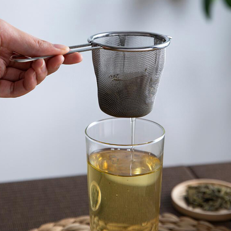 Coffee Tea Infusion - Paslanmaz Çelik Çay Demliği Yeniden Kullanılabilir