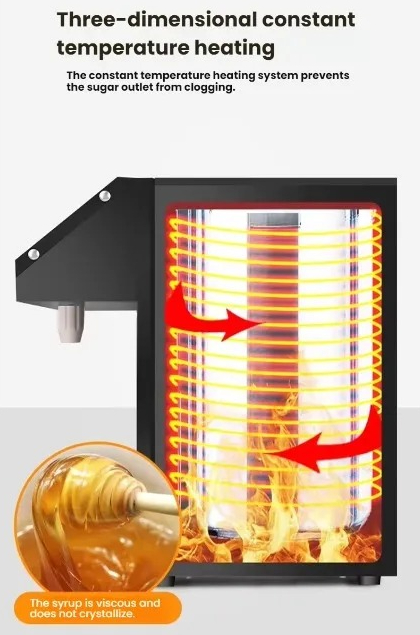 Ticari Otomatik Şeker Şurubu D - Coffee Tea Machine incelemesi ve fiyatı