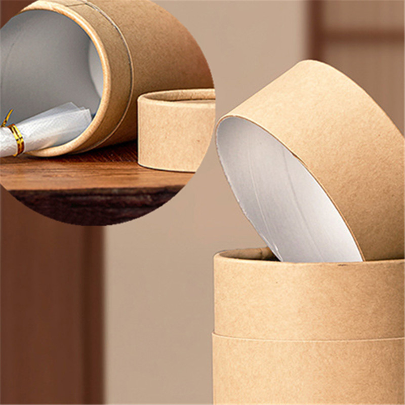 1 adet yeni Kraft karton tüple - Coffee Tea Containers incelemesi ve fiyatı