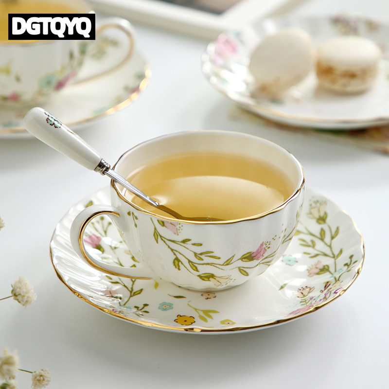 2 Parça Vintage Çiçek Desenli  - Coffee Tea And Sugar Set incelemesi ve fiyatı