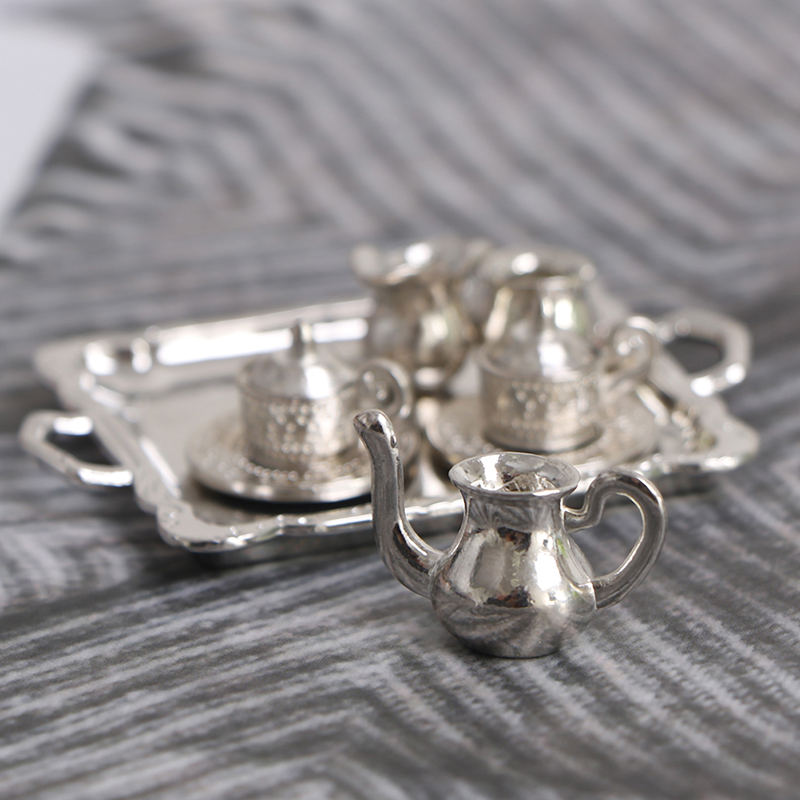 10 adet/takım 1/12 Dollhouse M - Coffee Tea And Sugar Set incelemesi ve fiyatı
