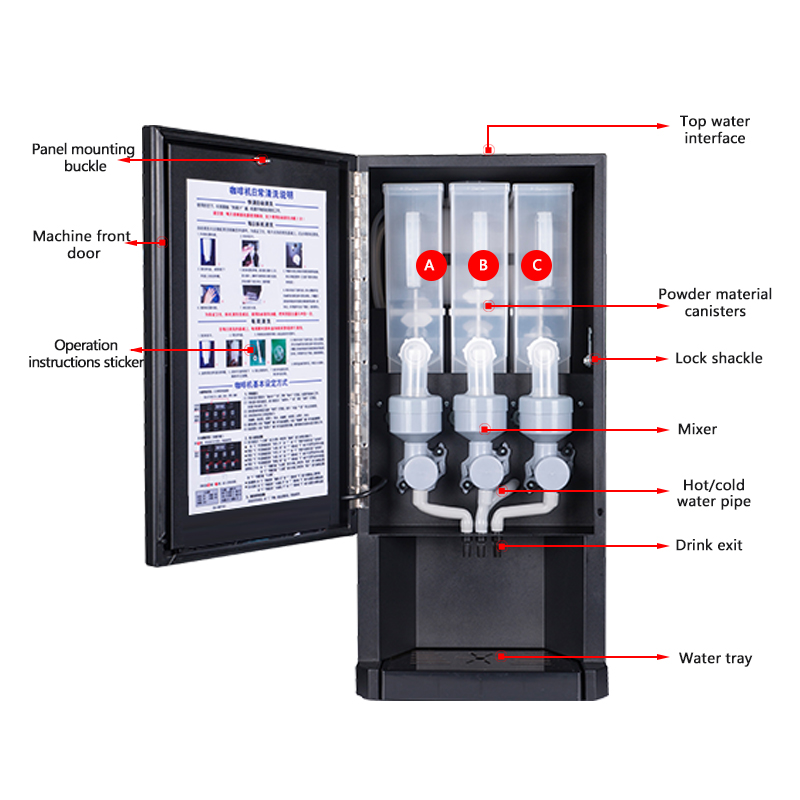 30SCW-8 Sıcak Buzlu Hazır Kahv - Coffee Tea Machine incelemesi ve fiyatı