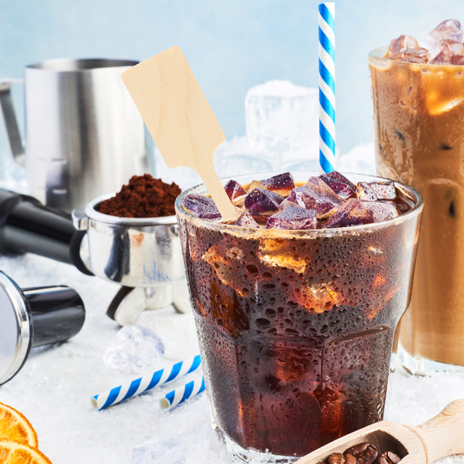 100 Adet Ahşap Kahve Karıştırm - Coffee Tea Drinks incelemesi ve fiyatı