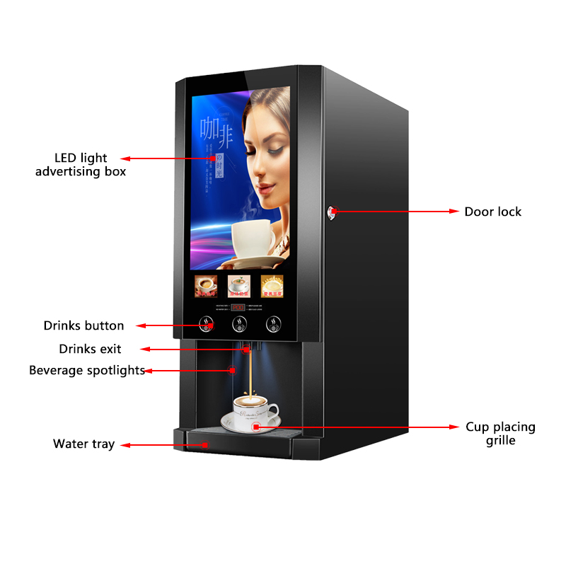 E-30S Çok Satan Üç Çeşit İçece - Coffee Tea Machine incelemesi ve fiyatı