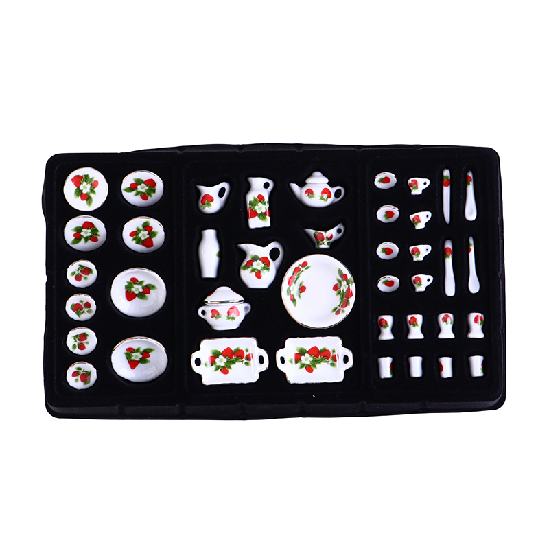 1 takım 1:12 minyatür bebek ev - Coffee Tea And Sugar Set incelemesi ve fiyatı