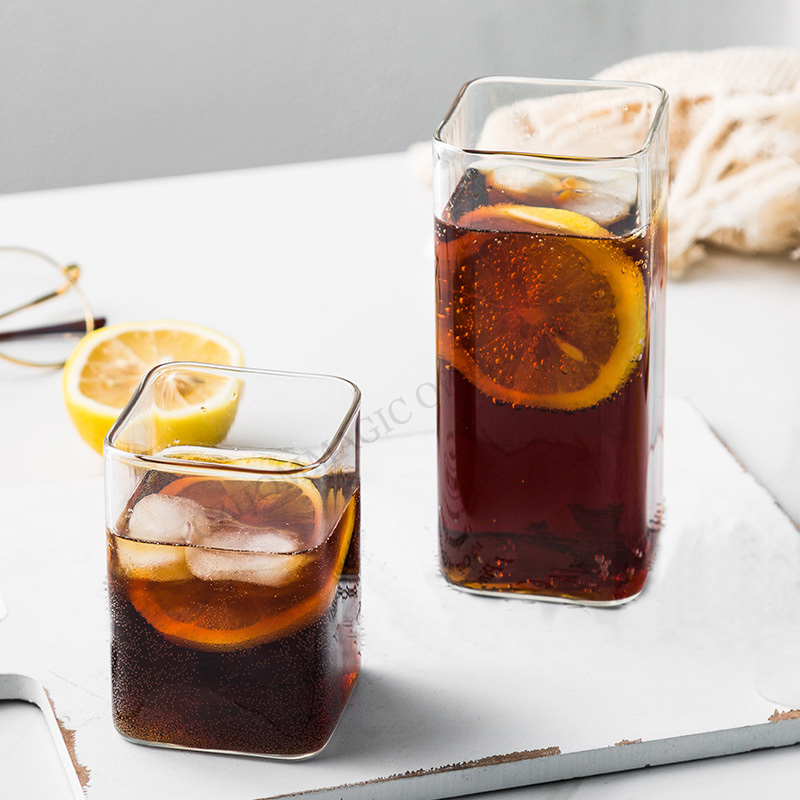6/4/2/1 adet kare cam bardak k - Coffee Tea Drinks incelemesi ve fiyatı