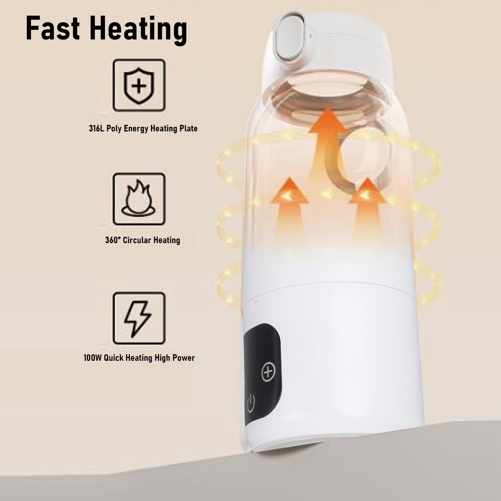 USB PD Hızlı Şarjlı Taşınabili - Tea And Coffee Kettle incelemesi ve fiyatı