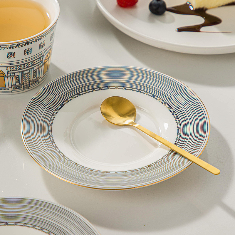 Mimari Fincan ve Tabağı Kahve  - Coffee Tea And Sugar Set incelemesi ve fiyatı