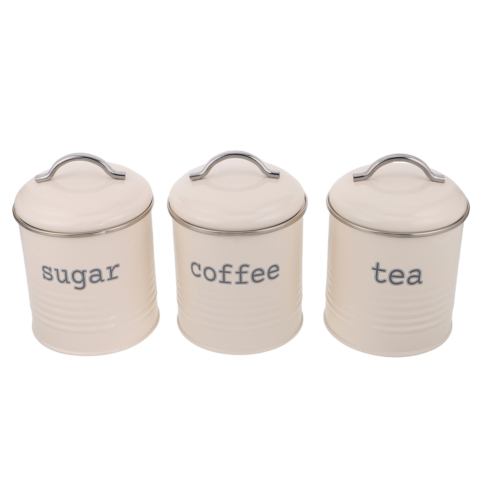 3 adet mühürlü kahve çekirdeği - Coffee Tea And Sugar Set incelemesi ve fiyatı